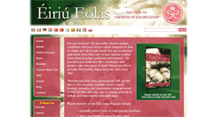 Desktop Screenshot of eiriu-eolas.org