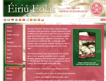 Tablet Screenshot of eiriu-eolas.org