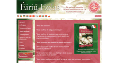 Desktop Screenshot of fr.eiriu-eolas.org